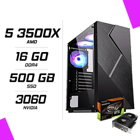 PC Gamer AMD Ryzen 5 3500X RTX 3060 12G
