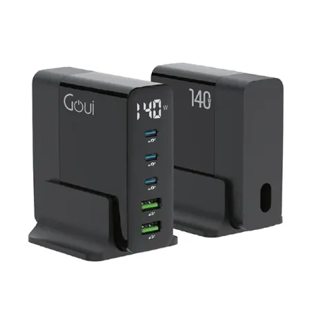 GOUI GAN 140 CHARGEUR DE BUREAU 5 PORTS 140W