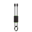 GOUI LOCK CABLE PORTE CLÉS LIGHTNING vers TYPE-C