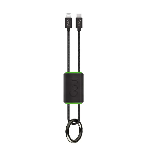 GOUI LOCK CABLE PORTE CLÉS LIGHTNING vers TYPE-C