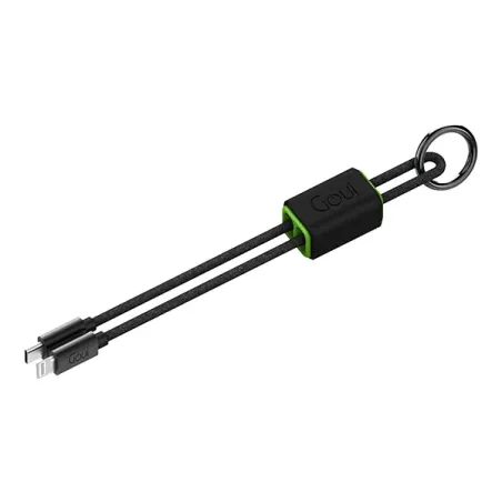 GOUI LOCK CABLE PORTE CLÉS LIGHTNING vers TYPE-C