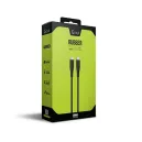 GOUI SILICON CABLE TYPE C vers TYPE C (1,5m) 60W Noir