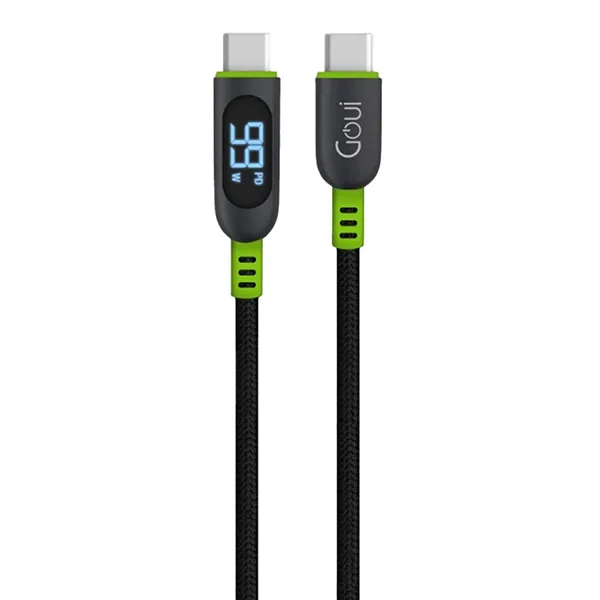 GOUI DIGITAL CABLE NUMÉRIQUE TYPE C vers TYPE C (1,5 m) 100W Noir