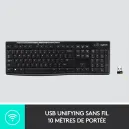 LOGITECH K270 Sans-fil (AZERTY, Français)