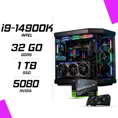 PC Gamer Intel i9-14900K MSI RTX 5080 16G