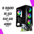 PC Gamer AMD Ryzen 5 5500 RTX 4060 8G