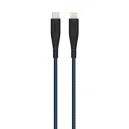 GOUI FLEX CÂBLE iPhone LIGHTNING vers TYPE-C (1,5m) 60W Bleu Foncé