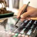 GOUI STYLET PEN MAGNÉTIQUE POUR iPAD Noir