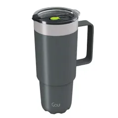 GOUI TUMBLER TASSE EN ACIER INOXYDABLE AVEC POIGNÉE Gris