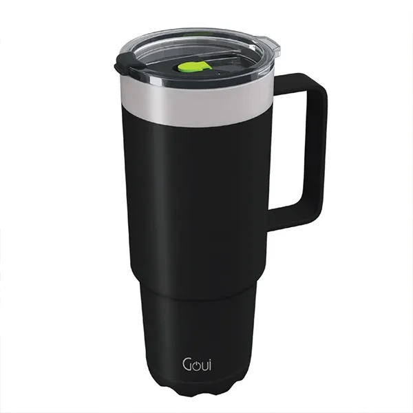 GOUI TUMBLER TASSE EN ACIER INOXYDABLE AVEC POIGNÉE Noir