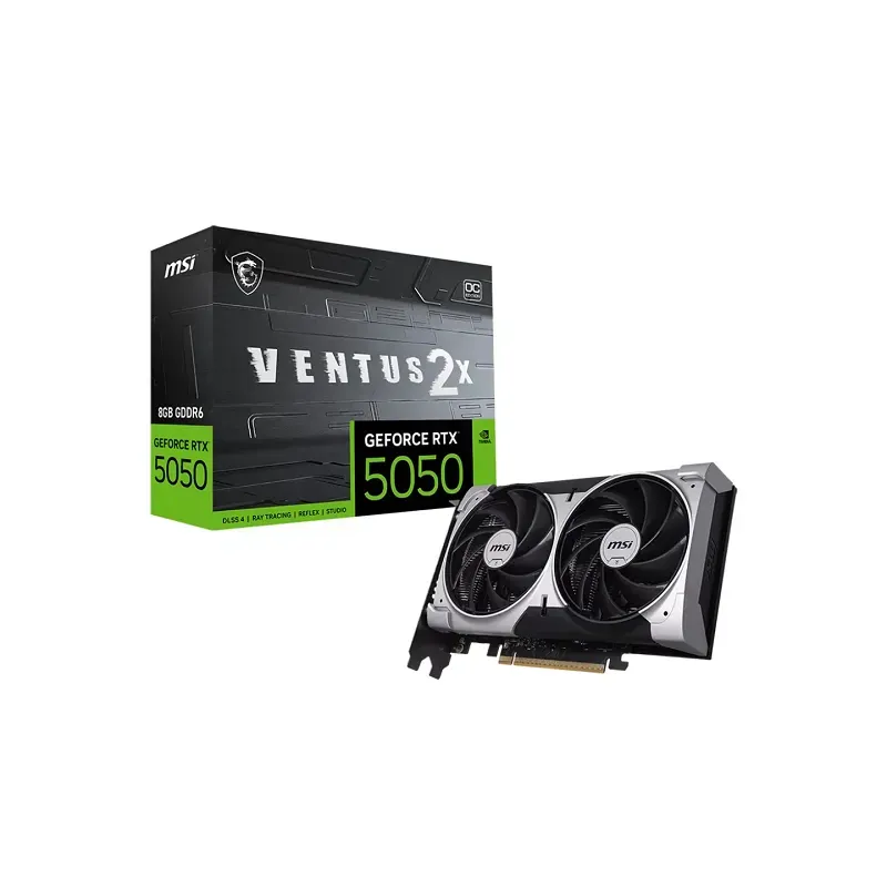 MSI GeForce RTX 5050 8G VENTUS 2X OC MSI GeForce RTX 5050 8G VENTUS 2X OC