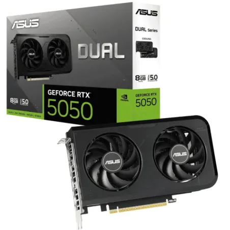 ASUS DUAL GeForce RTX 5050 8GB GDDR6 OC Edition - Carte graphique