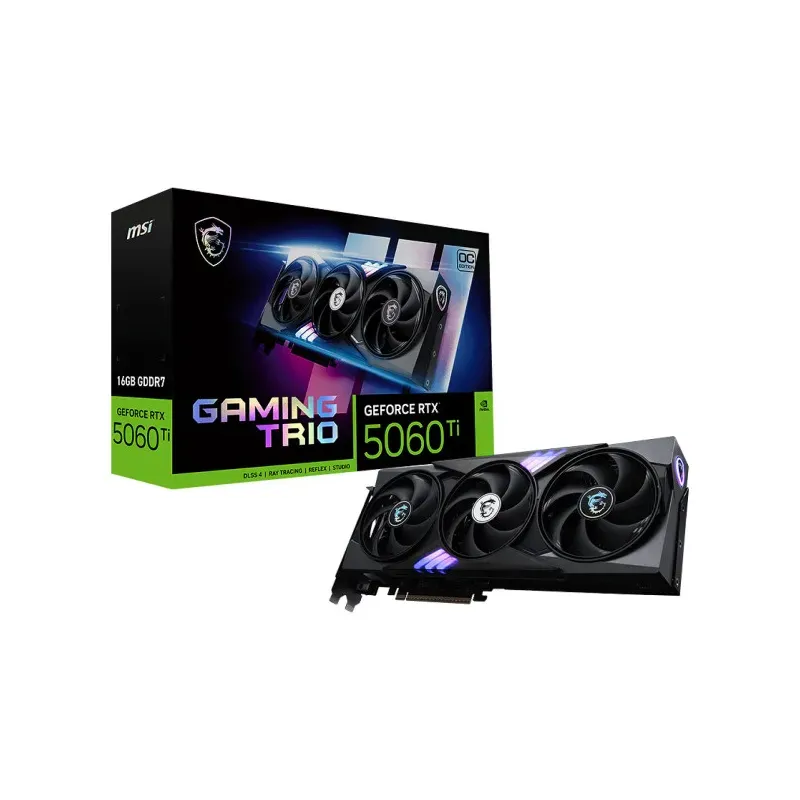 MSI GeForce RTX 5060 Ti 16G GAMING TRIO OC MSI GeForce RTX 5060 Ti 16G GAMING TRIO OC
