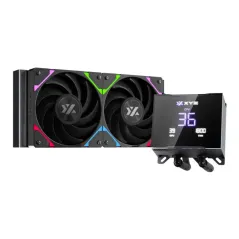 XYZ HYDROTEMP 240 AIO RGB Noir - Kit de Watercooling