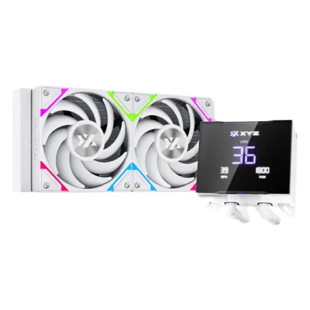 XYZ HYDROTEMP 240 AIO RGB Blanc - Kit de Watercooling