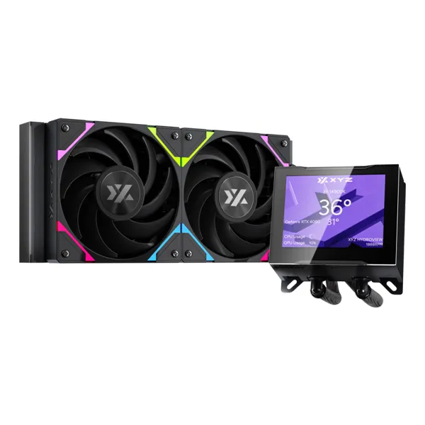 XYZ HYDROVIEW 240 AIO RGB Noir