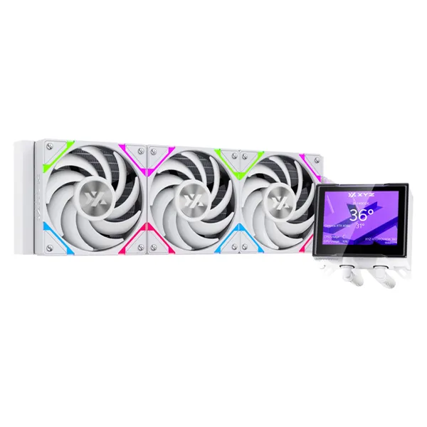 XYZ HYDROVIEW 360 AIO RGB Blanc