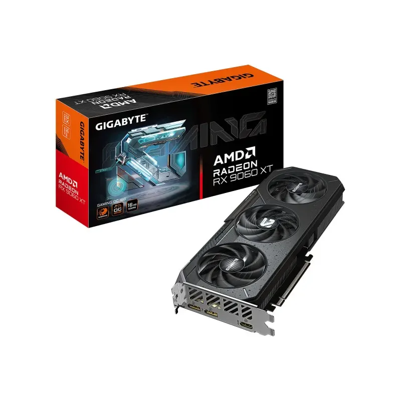 GIGABYTE Radeon RX 9060 XT GAMING OC 16G GIGABYTE Radeon RX 9060 XT GAMING OC 16G