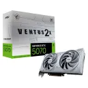 MSI GeForce RTX 5070 12G VENTUS 2X OC Blanc