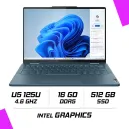 LENOVO YOGA 7 2-in-1 14IML9 Intel Ultra 5 125U/16GB DDR5/512GB SSD/14" WUXGA/Win11 (83DJ0059FE) Tidal Teal