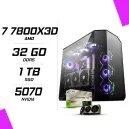 PC Gamer AMD Ryzen 7 7800X3D MSI RTX 5070 12G