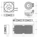 ARCTIC LIQUID FREEZER III PRO 240 Noir