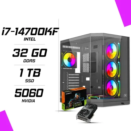 PC Gamer Intel i7-14700KF RTX 5060 8G