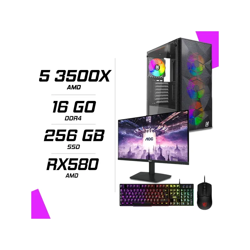 Gaming Pc Ryzen 3500x Rx 570 SALE!? Entry-Level Gaming PC GTX 1660