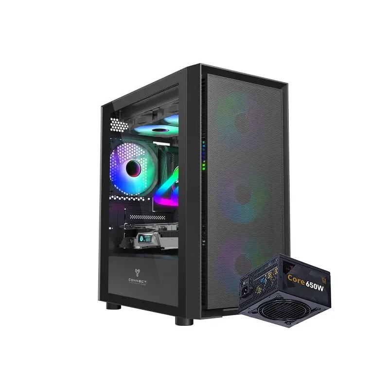 CONNECT AIRBOOST ARGB + PSU 650W CONNECT AIRBOOST ARGB + PSU 650W