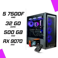 PC Gamer AMD Ryzen 5 7500F RX 9070 16G