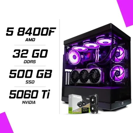 PC Gamer AMD Ryzen 5 8400F RTX 5060 Ti 8G