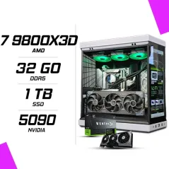PC Gamer AMD Ryzen 7 9800X3D MSI RTX 5090 32G