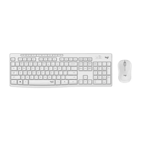 LOGITECH MK295 Blanc - Ensemble sans fil souris + clavier
