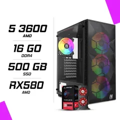 PC Gamer AMD Ryzen 5 3600 RX 580 8G