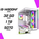 PC Gamer Intel i9-14900KF RTX 5070 12G AMP Blanc