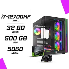 PC Gamer Intel i7-12700KF MSI RTX 5060 8G