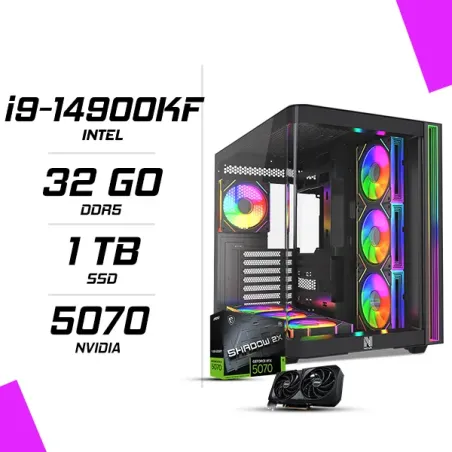 PC Gamer Intel i9-14900KF MSI RTX 5070 12G