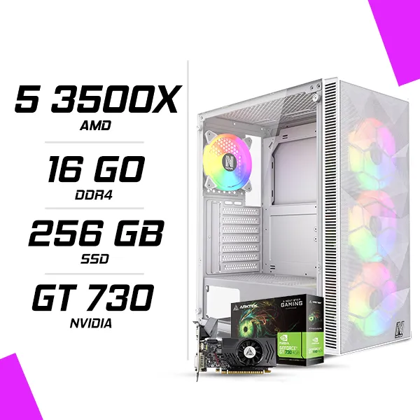 PC Gamer AMD Ryzen 5 3500X GT730 4GB