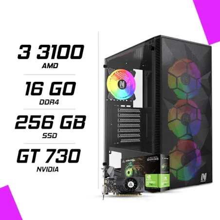 PC Gamer AMD Ryzen 3 3100 GT730 4GB