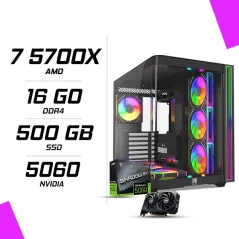 PC Gamer AMD Ryzen 7 5700X MSI RTX 5060 8G