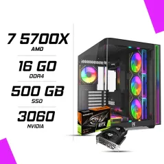 PC Gamer AMD Ryzen 7 5700X RTX 3060 12G