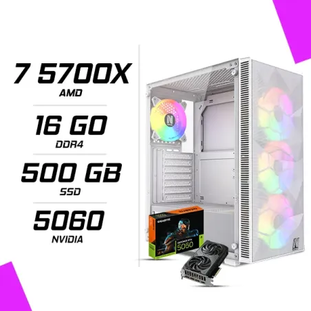 PC Gamer AMD Ryzen 7 5700X RTX 5060 8G