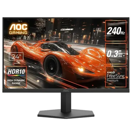 AOC 24G11ZE 23.8″ 240Hz 0.3ms Fast IPS FHD - Ecran Gamer