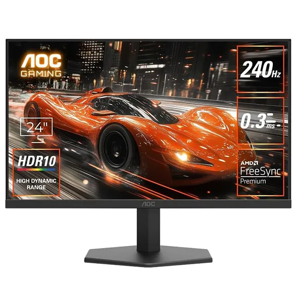 AOC 24G11ZE 23.8″ 240Hz 0.3ms Fast IPS FHD