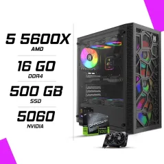 PC Gamer AMD Ryzen 5 5600X MSI RTX 5060 8G