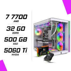 PC Gamer AMD Ryzen 7 7700 RTX 5060 Ti 8G