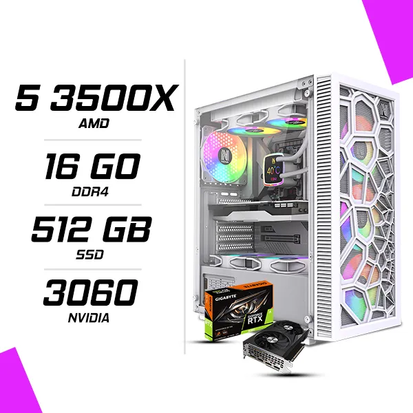 PC Gamer AMD Ryzen 5 3500X RTX 3060 12GB