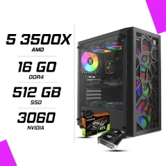 PC Gamer AMD Ryzen 5 3500X RTX 3060 12G