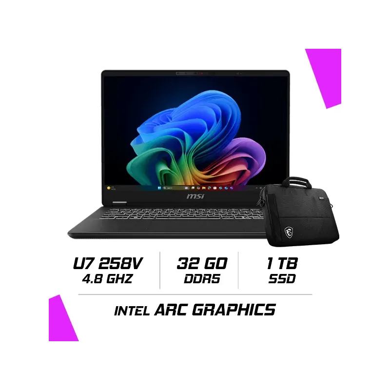 MSI PRESTIGE 14 AI+ Evo C2VMG-037MA Intel Ultra 7 258V/32GB DDR5/1TB SSD/14” 120Hz 2.8K/Win11 MSI PRESTIGE 14 AI+ Evo C2VMG-037MA Intel Ultra 7 258V/32GB DDR5/1TB SSD/14” 120Hz 2.8K/Win11