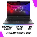 ASUS ROG STRIX G16 G615LR-RV286W Intel Ultra 9 275HX/32GB DDR5/1TB SSD/RTX 5070 Ti 12GB/16" 165Hz/Win11
